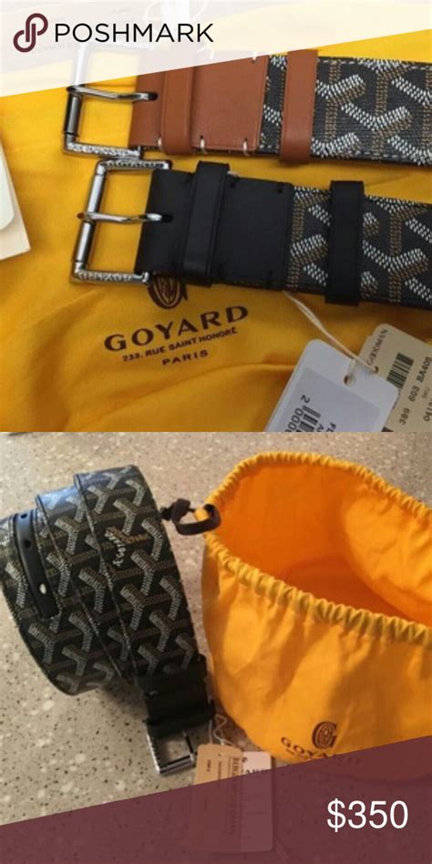 authentic goyard belt price|Goyard belt bag.